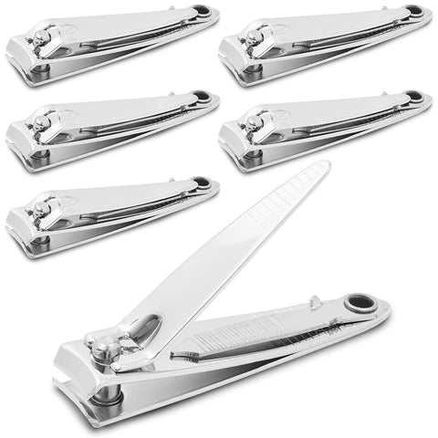 VANWIN Nail Clipper Set 2 Pack, Heavy Duty Toenail Clippers for Thick  Toenails and Sturdy Finger Nail Clippers with Catcher, Ultra Sharp  Stainless