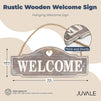 Juvale Rustic Wooden Welcome Sign (17 x 6.75 Inches)