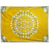 Yellow Mandala Bohemian Wall Hanging (59 x 80 Inches)