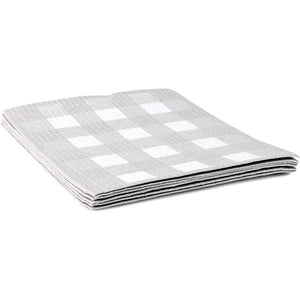 Swedish Dishcloths, Grey Dish Towels for Kitchen (8 x 7 in, 6 Pack)