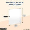 Juvale Magnetic Acrylic Photo Frame (6 x 8 Inches)