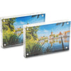 Juvale Magnetic Acrylic Picture Frame for 4 x 6 Inch Photos (2 Pack)