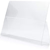 Clear Acrylic Cookbook Holder, Kitchen Display Stand (12.3 x 8.8 x 3 In)