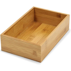 Bamboo Drawer Organizer Storage Box (9 x 6 x 2.5 Inches)