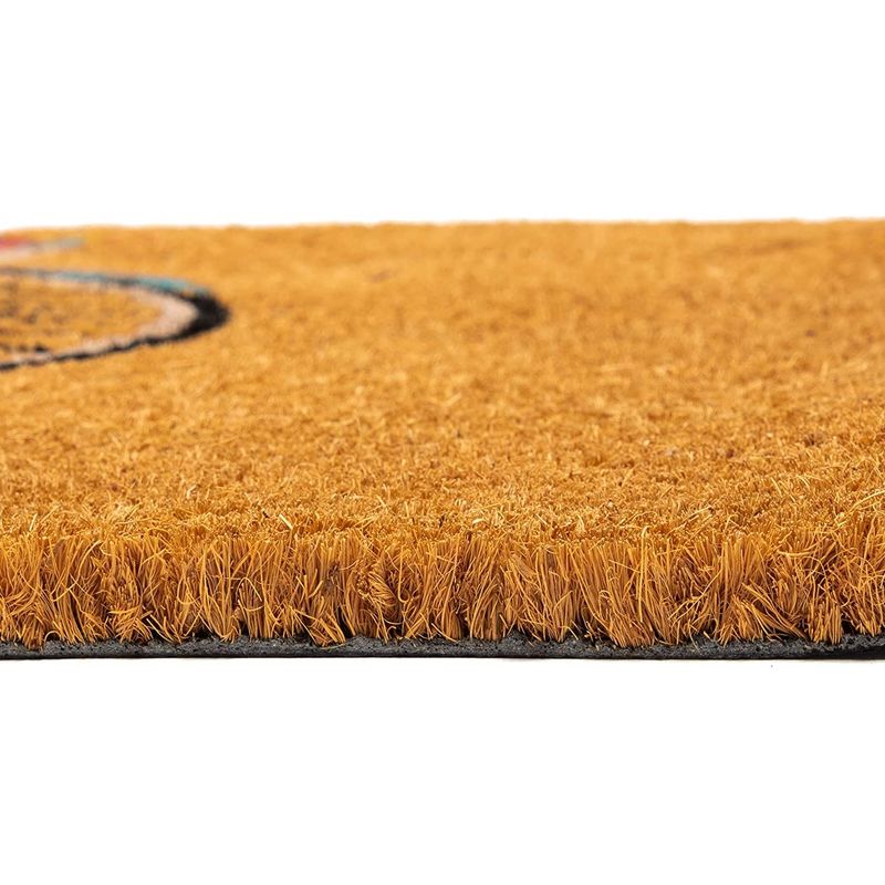 Natural Coir Doormat, Bicycle Welcome Mat (30 x 17 Inches)