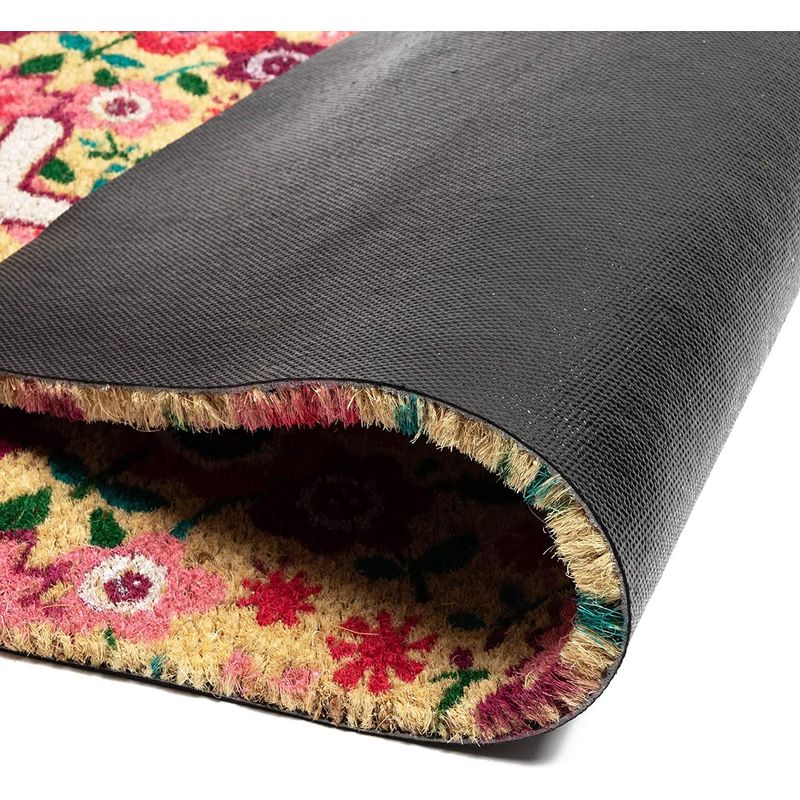 Juvale Natural Coir Doormat, Welcome Mats For Front Door, And