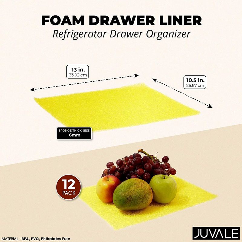 Drawer Liners PVC Fridge Cupboard Mat Refrigerator Drawer Liner