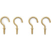 Brown Rope Curtain Tiebacks with Hooks, Holdbacks for Drapes (26 in, 2 Pairs)