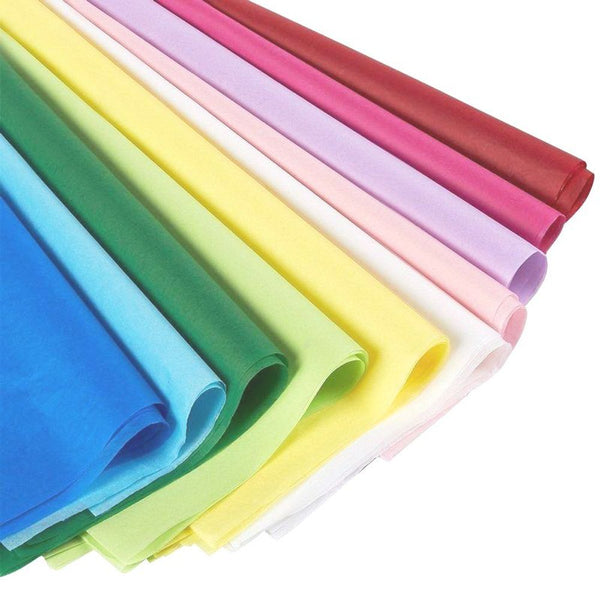 Rainbow Tissue Paper for Gift Wrapping, 10 Assorted Colors (19 x 26 In, 120 Sheets)