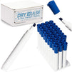 Blue Dry Erase Chisel Tip Marker Set for Whiteboards, Bulk Set (36 Pack)