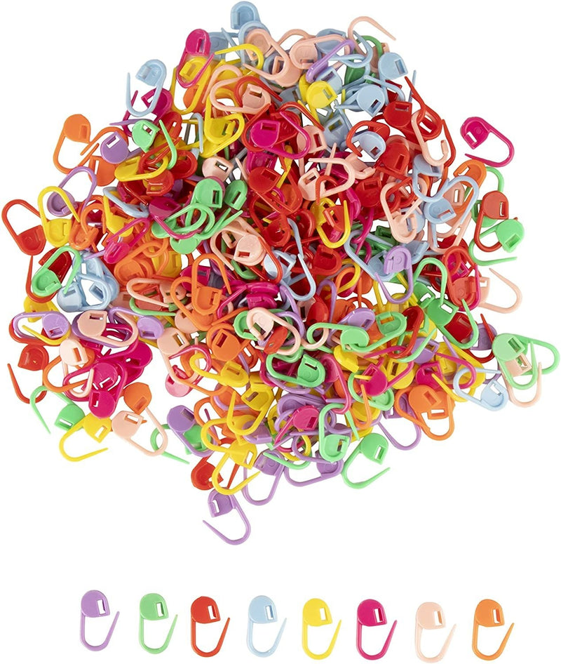 320 Pcs Crochet Locking Stitch Markers for Knitting and Crocheting, Sewing Accessories, DIY Crafts, 0.86 x 0.4 in.