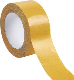 Heavy Duty Double Sided Tape for Carpet, Area Rugs, Self Adhesive for Hardwood, Tile, Indoor, and Outdoor Floors, 49 Feet