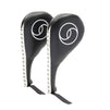 Taekwondo Kicking Pad, Martial Art Striking Pads (Black, 15 x 7.5 In, 2 Pack)