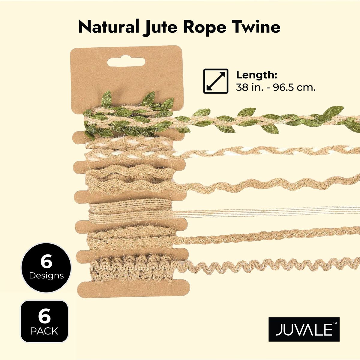 Natural Jute Burlap Ribbon 3 inches Red - Packaging Decor