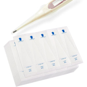 Digital Thermometer Probe Covers (5 x 1.4 Inches, 100 Pack)