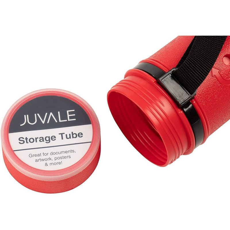 Juvale Poster Tube with Strap, Black Expandable Storage Tube