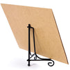 Juvale Metal Easel, Iron Display Stand for Desk or Tabletop (5 Inches, 4-Pack)