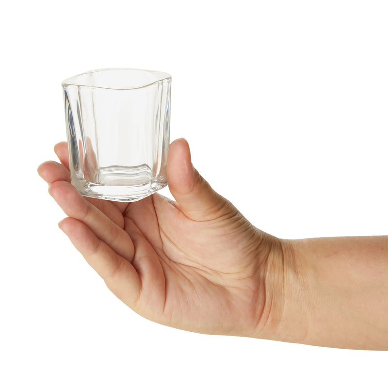 24 Pack Clear 2 Oz Square Shot Glasses for Birthday, Wedding, Bulk Set for Tequila, Whiskey, Vodka, Liqueurs