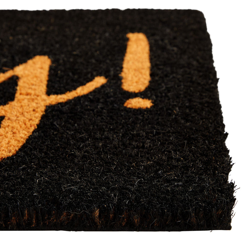 Natural Coco Coir Hello Doormat for Outdoor Entrance, Home, 17 x 30 Inch Oh Hey Welcome Rug for Front Door