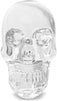Juvale Crystal Skull, Glass Home Decor (2 x 3.4 x 3.4 in)