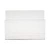 2 Pack Clear Acrylic Mail Organizer, Letter Holder for Desk (6 x 4 x 2.5 Inches)