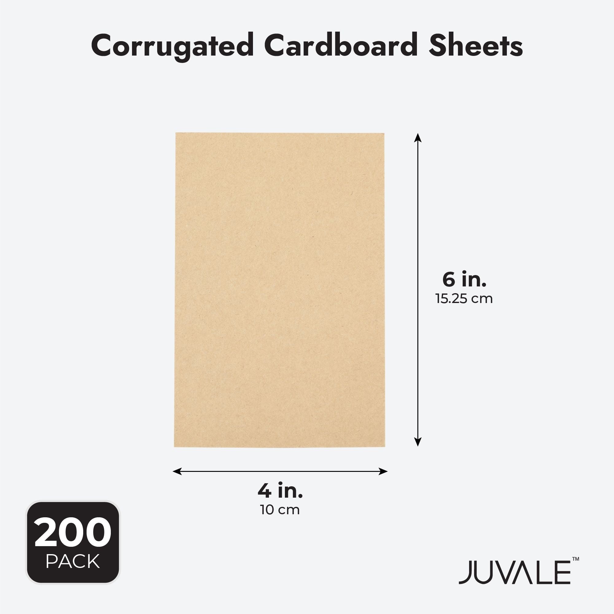 Juvale Designed for Modern Living, Thin Cardboard Sheets