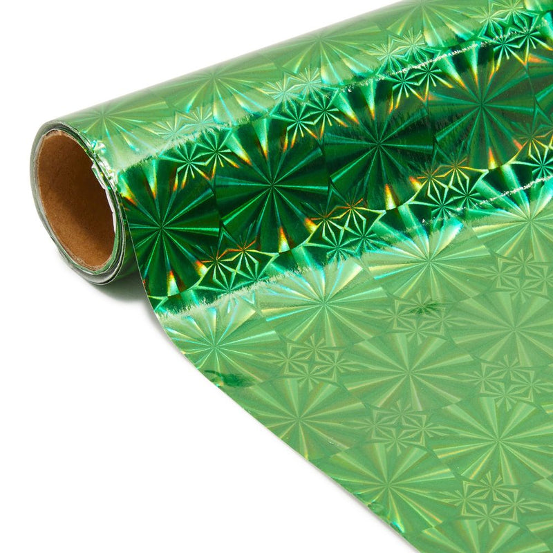 6 Rolls Shiny Gift Wrapping Paper, 6 Iridescent Holographic Colors (30 In x 10 Ft)