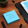 Bright Blue Sticky Notes (3 x 3 in, 8 Pack)