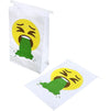 Emoji Barf Bags for Motion Sickness, Vomit, Puke, Throw Up (6 x 9.7 x 2.6 In, 50 Pack)