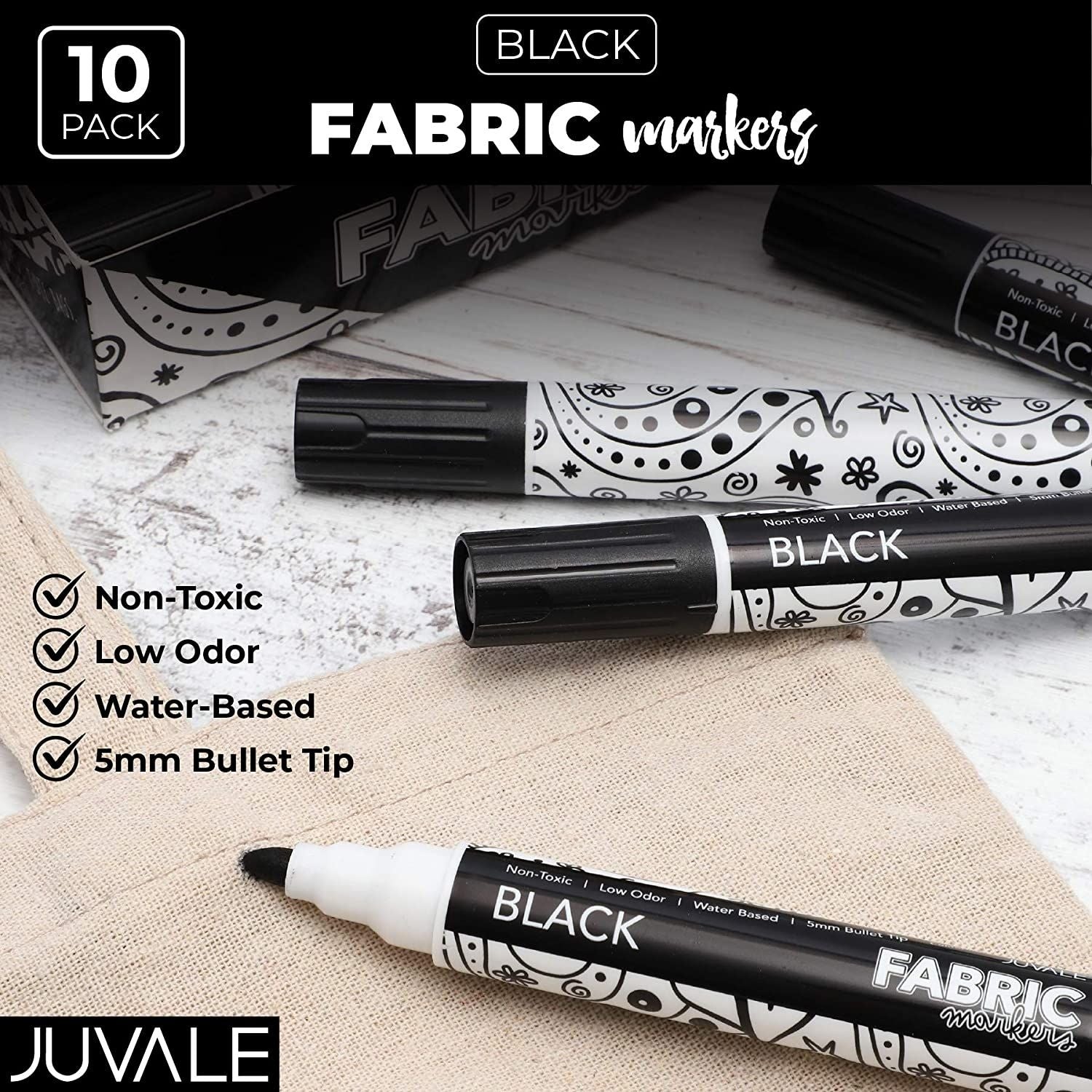 Permanent Fabric Marker Pens, Fabric Paint Pens Permanent