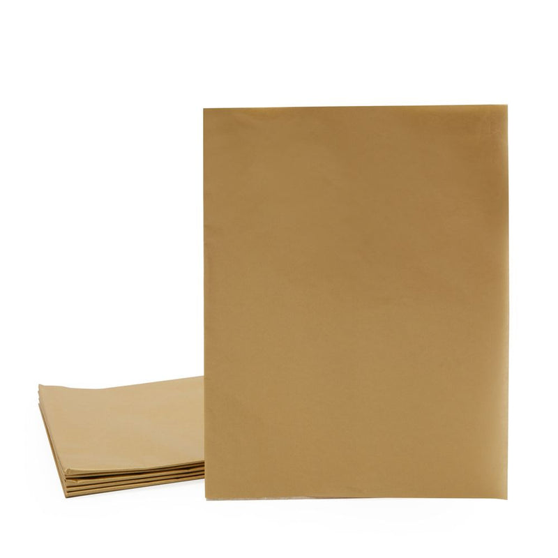 Juvale Gold Tissue Paper for Gift Wrapping Bags and Birthday Party (60 Sheets, 20 x 26 in)