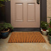 Modern Doormat, Natural Coco Coir Outdoor Welcome Mat (17 x 30 Inches)