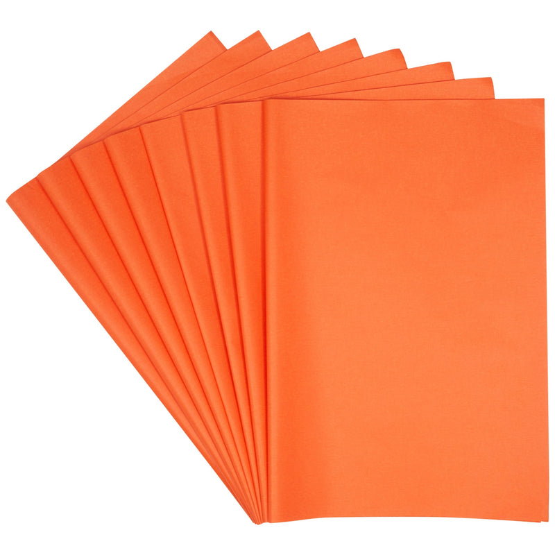 160 Sheets Orange Tissue Paper for Gift Wrapping Bags, Bulk Set for Birthday Party, Holidays, Art Crafts, 15 x 20 Inches