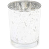 Juvale Mercury Glass Votive Candle Holders (2.2 x 2.6 Inches, Silver, 24 Pack)