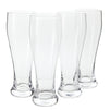 Set of 4 Tall 23 Oz Pilsner Beer Glasses, Clear Drinking Glassware