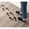 Footprint Decals for Classroom, Dance Studio, Parties (7.1 x 2.6 In, 32 Pairs)