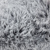 Grey Faux Fur Throw Pillow Covers, Fuzzy Home Decor (20 x 20 Inches, 2 Pack)