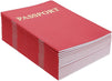 Blank Passport Notebooks for Kids Pretend Play, School Supplies (24 Pack)