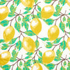 Ironing Board Cover and Pad 15x54 Standard Size Ironing Board Cover with Elastic Edge for Snug and Secure Fit, Thick and Durable Material (Yellow and Green Lemon Print Design)