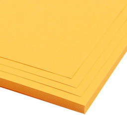 Yellow Gold Metallic Paper for Stationery or Crafts (8.5 x 11 Inches, 48-Pack)