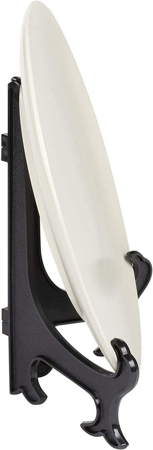 24 Pack Mini Black Plastic Easel Stands Holder for Plate, Tabletop or Desktop Display, 8.7 in.