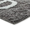 Plush Bath Mat, Personalized Get Naked Bathroom Rug (Grey, 32 x 20 In)