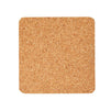 Square Self Adhesive Cork Backings for DIY Crafts (3.7 In, 50 Pack)