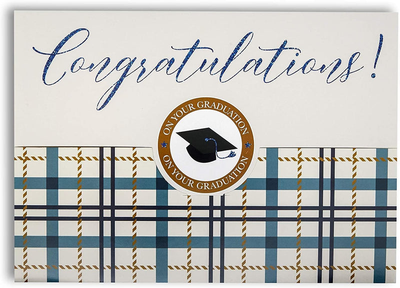 2023 Graduation Gift Envelopes, Money Holders in 6 Designs (5x7 In, 36 Pack)