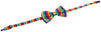 Juvale Gay Pride Rainbow Adjustable Bowtie and Y Shape Suspender Set