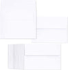100-Pack A7 Envelopes for 5x7 Greeting Cards & Invitation, Square Flap, Bright White, 5.25 x 7.25 inches